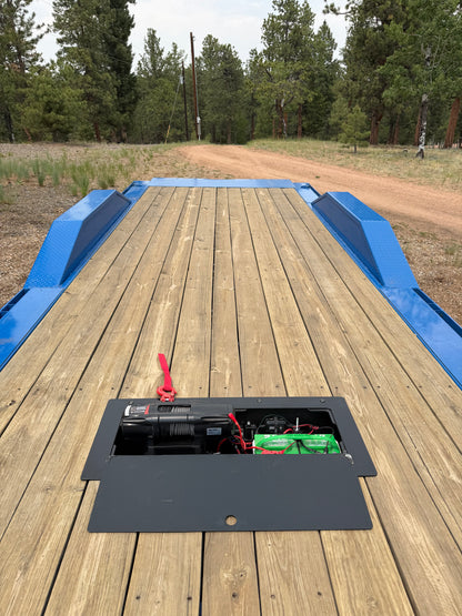 12k Flush Mount Trailer Winch Box